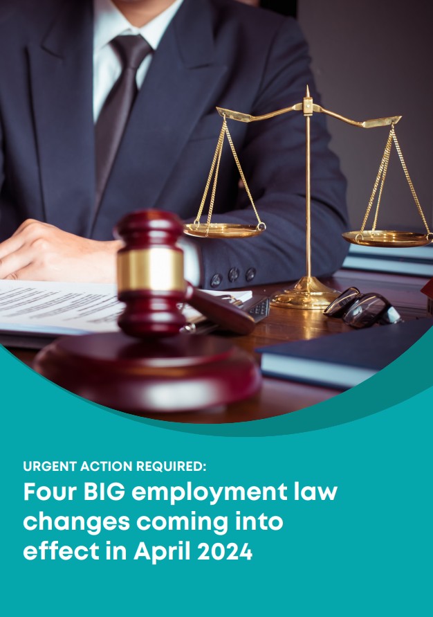 April 2024 Educational Guide Employment Law Changes 2024 Crafnant HR